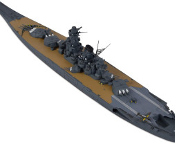 1:700 IJN Musashi (Water Line sorozat)