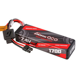 Gens ace G-Tech LiPo - 2S 1700mAh 7,4V 2S1P (35C) HardCase iEC2 Plug