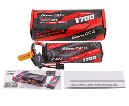 Gens ace G-Tech LiPo - 2S 1700mAh 7,4V 2S1P (35C) HardCase iEC2 Plug