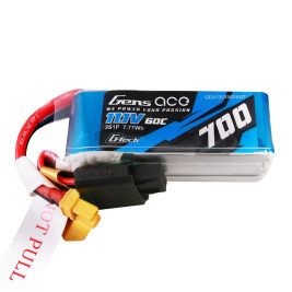 Gens Ace G-Tech LiPo - 3S 700mAh 11.1V 3S1P (60C) XT30 csatlakozó