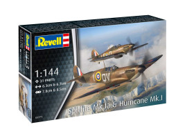 1:144 Supermarine Spitfire Mk.Ia és Hawker Hurricane Mk.I
