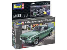 1:24 Ford Mustang 2+2 Fastback, 1965 (Makettkészlet)