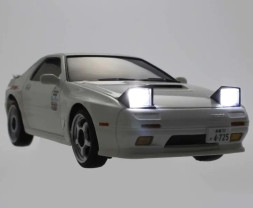 1:28 Első Mini-Z Initial-D Mazda Savanna RX-7 FC3S (Fehér)
