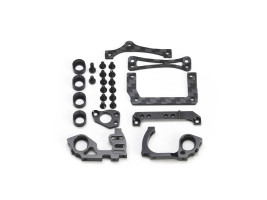 PN Racing Mini-Z V5 LCG 98mm motortartó (fekete)