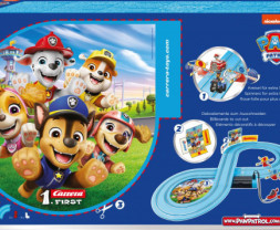 Autodráha Carrera 1. First – Tlapková patrola, délka 2,4 m