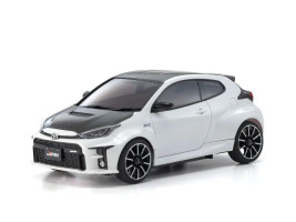 Kyosho Mini-Z AWD: Karosszéria Toyota GRMN Yaris Rally csomag Platinafehér Pearl Mica