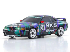 Kyosho Mini-Z AWD: Karosszéria Nissan Skyline GT-R R32 1993 HKS No.87