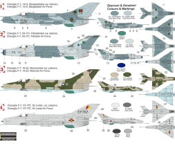 1:72 Chengdu F-7 „Asian Users“