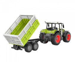 1:24 RC Claas traktor utánfutóval