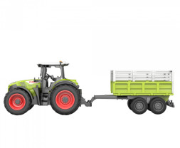 1:24 RC Claas traktor utánfutóval
