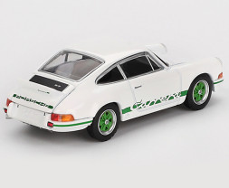 1:64 Porsche 911 Carrera RS 2.7 Grand Prix fehér és zöld festéssel