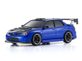 Mini-Z AWD Subaru Impreza WRX Aero Kit kék KT-531P távirányítóval