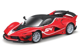 1:41-es Ferrari FXX-K EVO távirányítós autó, piros (Bluetooth-os autó)