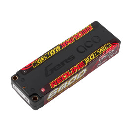 GENS ACE LiPo Redline sorozat 2.0 - 2S 6800mAh 7.6V Nagyfeszültségű 2S1P (140C)