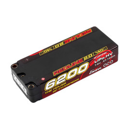 GENS ACE LiPo Redline sorozat 2.0 - 2S 6200mAh 7.6V Nagyfeszültségű 2S1P (140C)