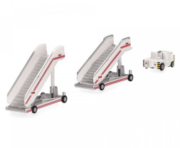 1:200 Historic Passenger Stairs and Tractor TWA