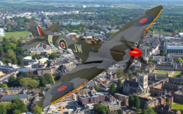 1:72 Supermarine Spitfire T9 - PV202 - Aerial Collective - Duxford Airfield