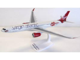 1:200 Airbus A330-941 Virgin Atlantic Airways "2010-es évek" színekkel és "40. születésnap" matricával. "Ruby Rebel" névre keresztelve.