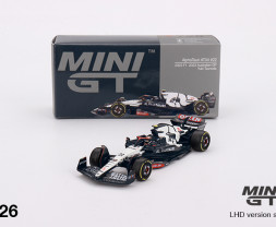 1:64 AlphaTauri AT04 #22 Yuki Tsunoda 2023 F1 2023 Ausztrál GP