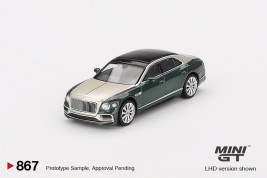 1:64 Bentley Flying Spur Fehér homokszínű zöld
