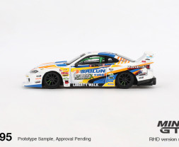 1:64 Nissan LB-Super Silhouette S15 SILVIA #555 2023 Formula Drift Japán
