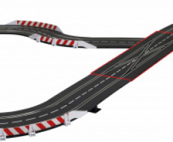 Autodráha Carrera Digital 132 – Full Throttle, délka 8 m