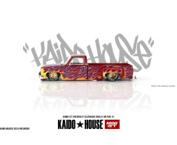 1:64 Chevrolet Silverado Dually on Fire V1 - Kaido House