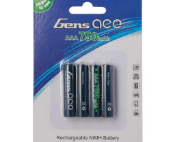 Gens Ace 800mAh 1,2V AAA NiMH elemek (4 db)