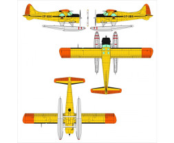 1:48 de Havilland DHC-2 Beaver Floatplane 