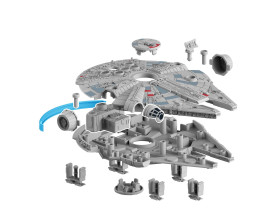 1:164 Millennium Falcon (Építsd meg és játssz)