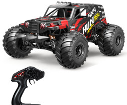 1:14 RC auto High Speed Car Hunter Monster Truck 4WD 2.4GHz RTR (oranžové)