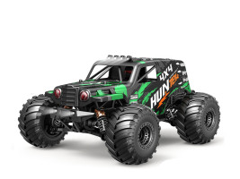 1:14 RC auto High Speed Car Hunter Monster Truck 4WD 2.4GHz RTR (zelené)