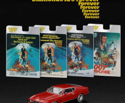 1:64 Ford Mustang Mach 1 Diamonds Are Forever 1971 English