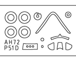 1:72 North American P-51D Mustang 