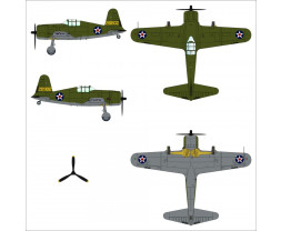 1:72 Vultee P-66 Vanguard