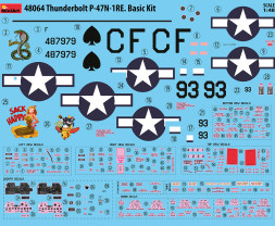 1:48 Republic P-47N-1RE Thunderbolt (basic kit)