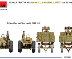1:35 German Tractor w/ Fla-MG151/20 Auf Sd.Anh.Ost
