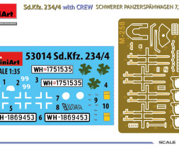 1:35 Sd.Kfz.234/4 Schwerer Panzerspähwagen 7.5cm w/ Crew