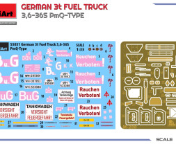 1:35 German 3t Fuel Truck 3,6-36S PmQ-Type