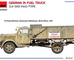 1:35 German 3t Fuel Truck 3,6-36S PmQ-Type