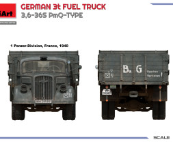 1:35 German 3t Fuel Truck 3,6-36S PmQ-Type