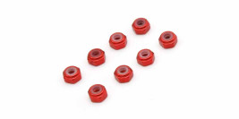 Mini-Z M2 Nyloc Alu Wheel Nut Red (8 db)