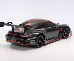 1:10 Porsche 911 GT3 R (992) Black Painted Body TT-02 Chassis (kit)