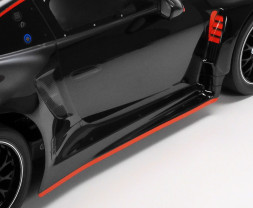 1:10 Porsche 911 GT3 R (992) Black Painted Body TT-02 Chassis (kit)