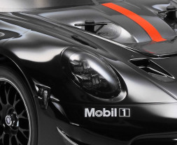 1:10 Porsche 911 GT3 R (992) Black Painted Body TT-02 Chassis (kit)
