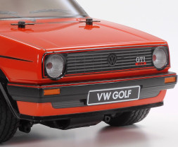 1:10 Volkswagen Golf II GTI 16V Red Painted Body MB-01 Chassis (kit)