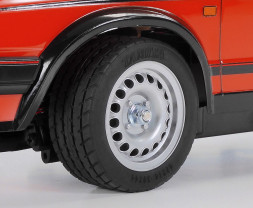 1:10 Volkswagen Golf II GTI 16V Red Painted Body MB-01 Chassis (kit)