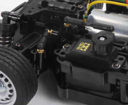 1:10 Volkswagen Golf II GTI 16V Red Painted Body MB-01 Chassis (kit)