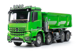1:14 RC Mercedes-Benz Arocs 4151 8x4 Tipper Truck Pre-Painted Candy Green Edition (kit)