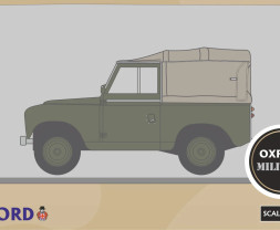 1:43 Land Rover Series Ii SWB Canvas Reme